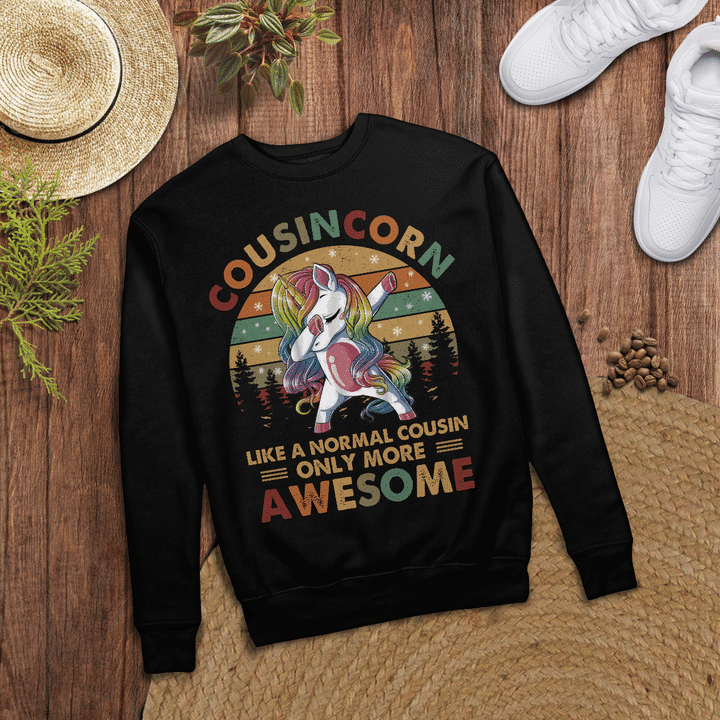 Unicorn t-shirt cousincorn like a normal cousin only more awesome shirts
