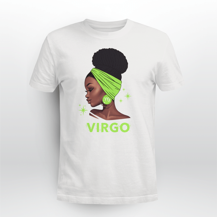 Zodiac shirt birthday gift for black girl zodiac tshirt virgo queen shirt