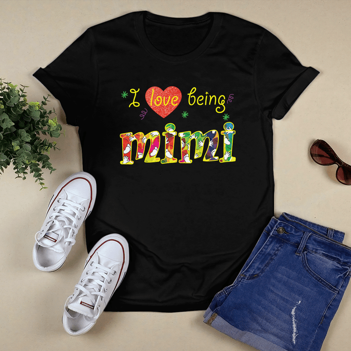 Mother's day shirt for grandma I love being mimi shirt grandma shirt happy mother's day shirt