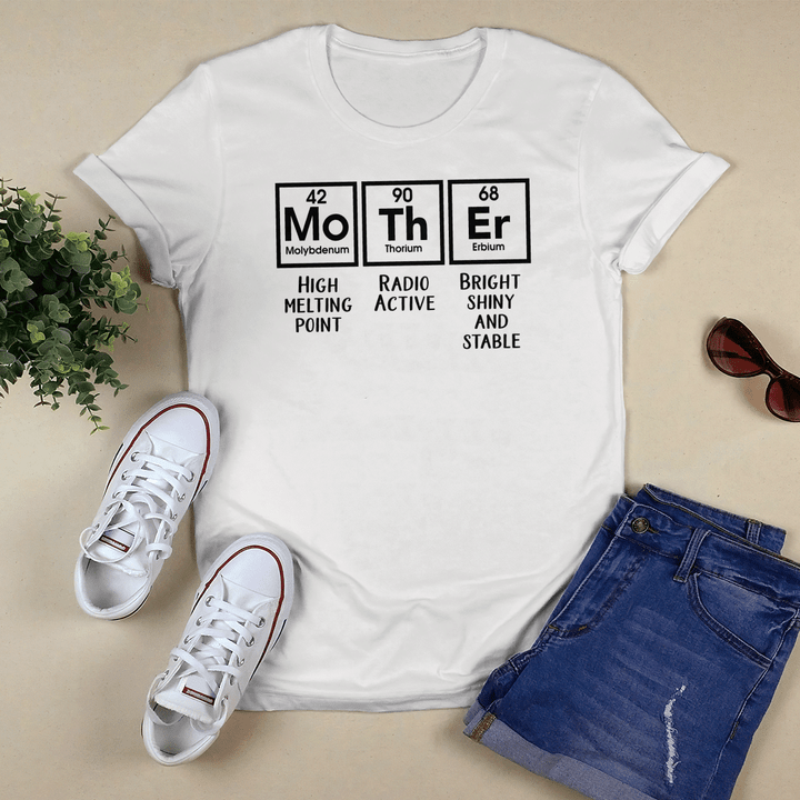 Mother's day shirt for mom Mother Periodic Table Shirt gift for mom Chemistry Mom shirt happy mother's day shirt
