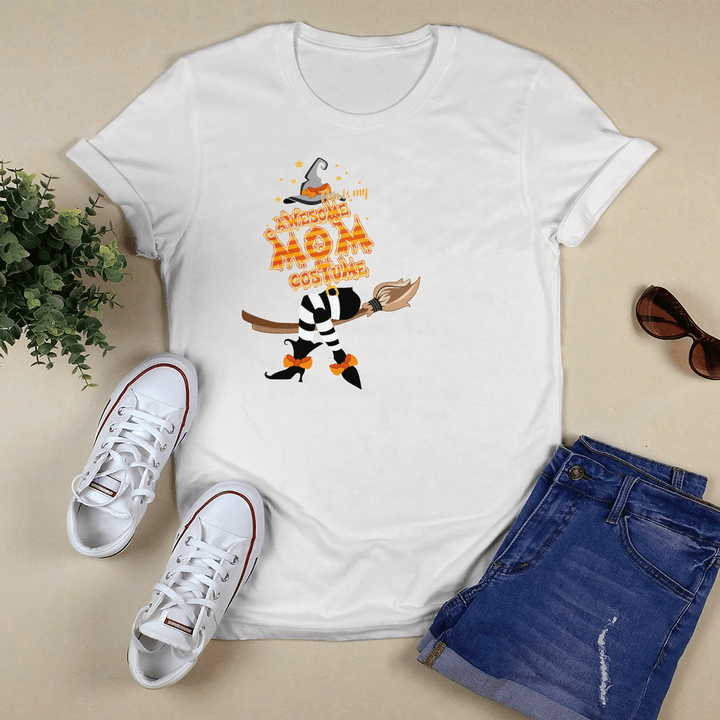 Mother's day shirt for mom this is my awesome mom costume shirt witch halloween shirt happy mother's day shirt