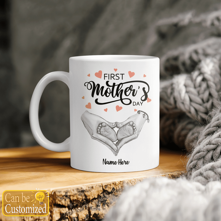 Mother's day mug for new mom first mother's day mug first mother's day gift for mom happy mother's day coffee mug
