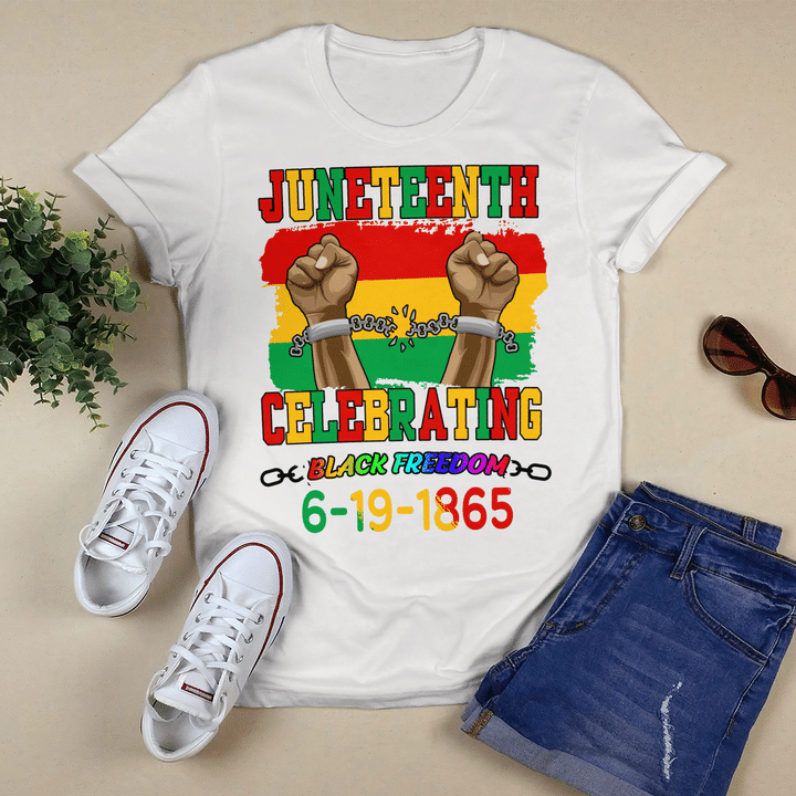 Juneteenth shirt for african american shirt independence shirt juneteenth celebrating black freedom 6 19 1865 shirts