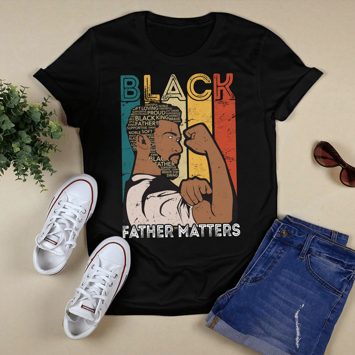 Father's day shirt for dad African American dad black father matters shirt gift for black dad father's day gift