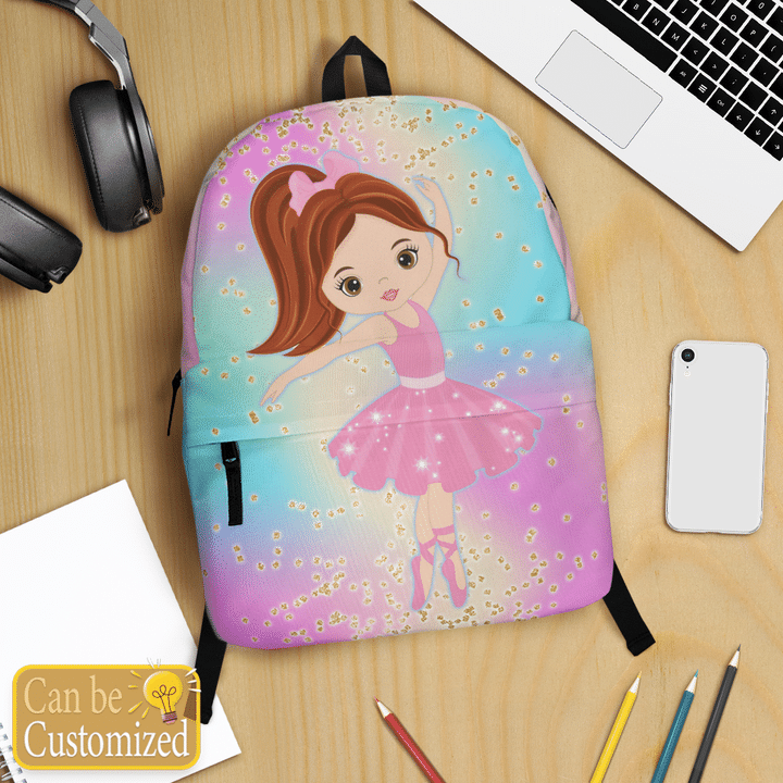 Personalized backpack for kid for girl backpack tiny dancer backpack for ballet lover girl magic kid book bag school girl back to school bookbag