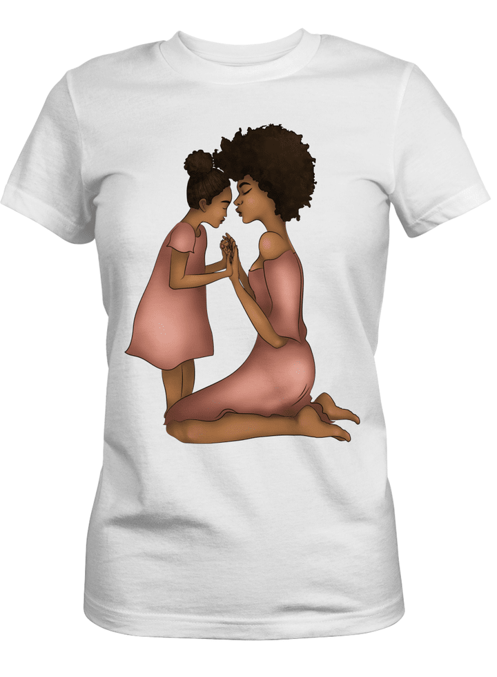 Mother's day Black mom shirt for mom for daughter black mother tshirt