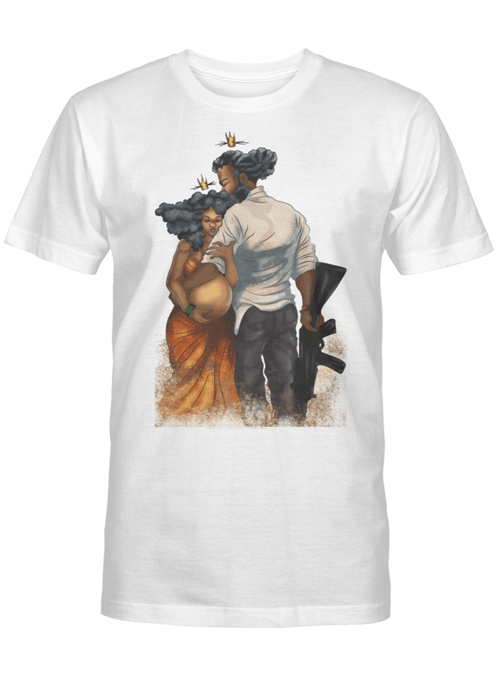 Couple shirt for black couple war love power tshirt Valentine's day gift