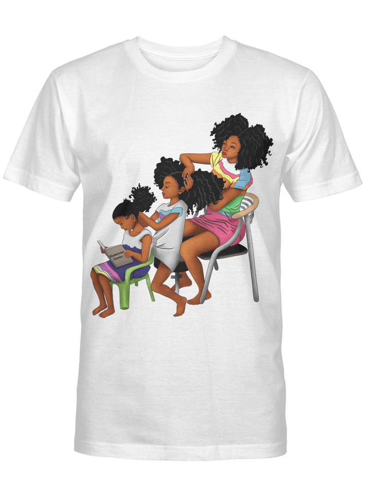 Shirt for black family shirts black grandma mom and daughter tshirt