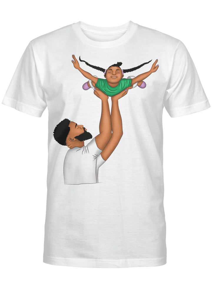 Shirt for black father and daughter tshirt