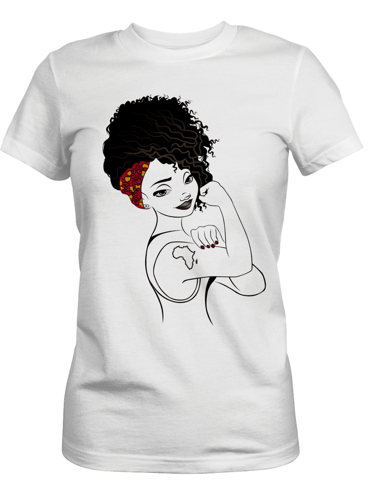 Black girl shirt for black woman strong art shirt for black girl