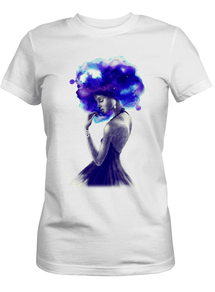 Shirt for black girl magic art shirt for afro black girl