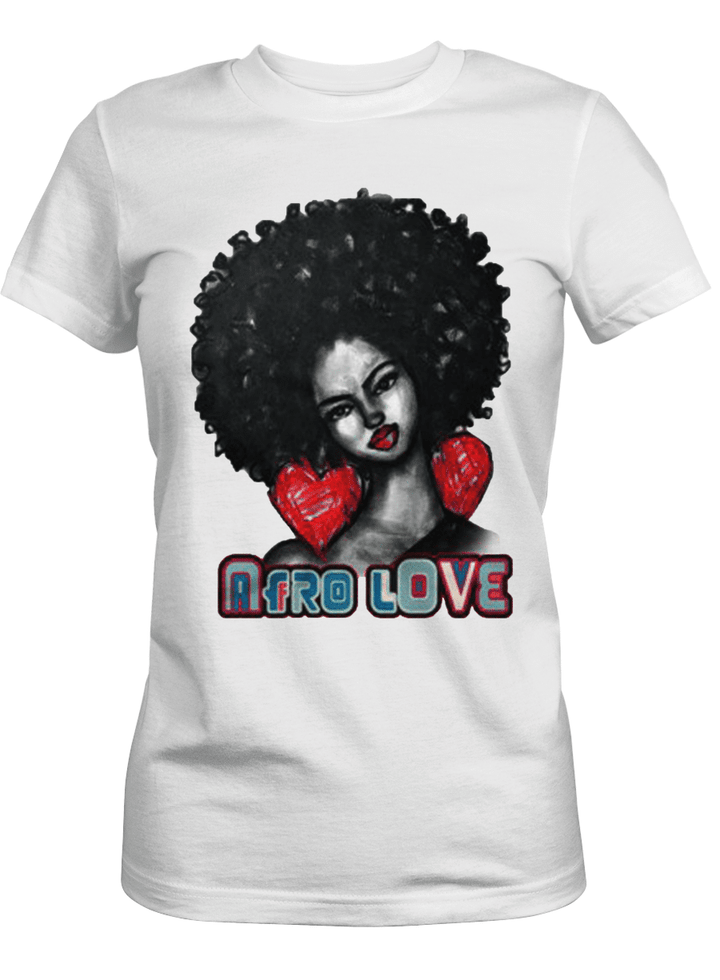 Afro women shirt for black girl afro beauty magic girl art shirt for afro women shirt for african girl