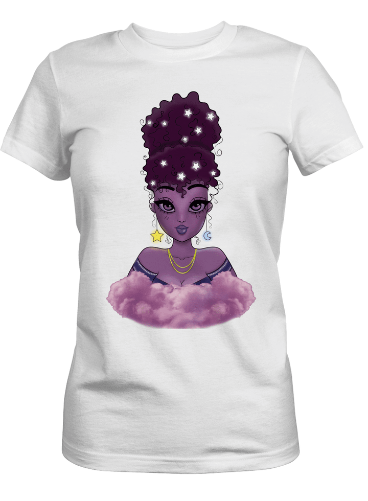 Shirt for black girl magic art shirt for black women