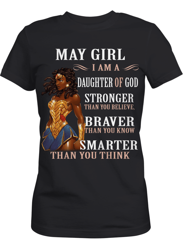 Birthday shirt for black girl shirt black warriors may girl shirt for black women