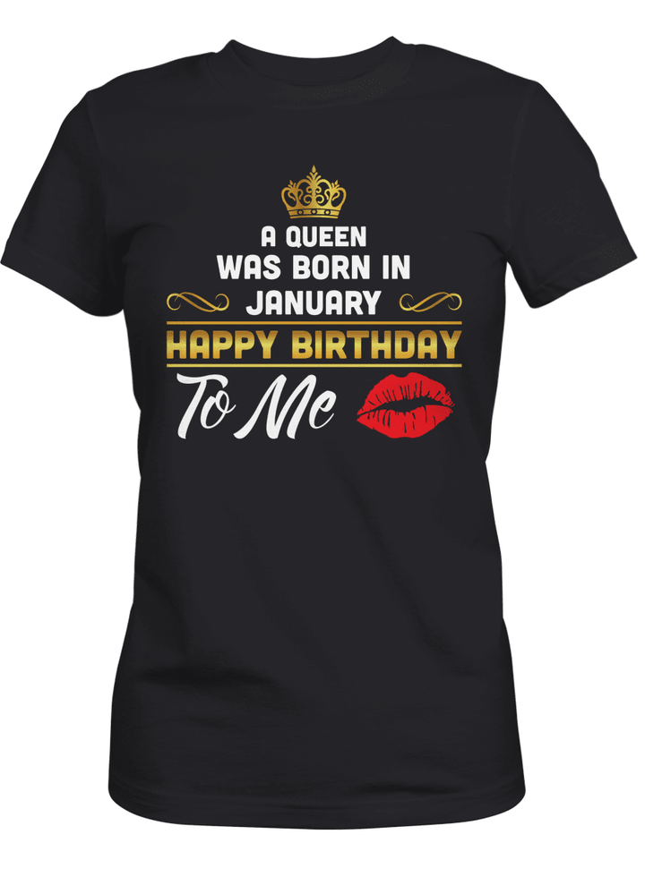 Birthday shirt for black girl shirt queens are born in january shirt for black women