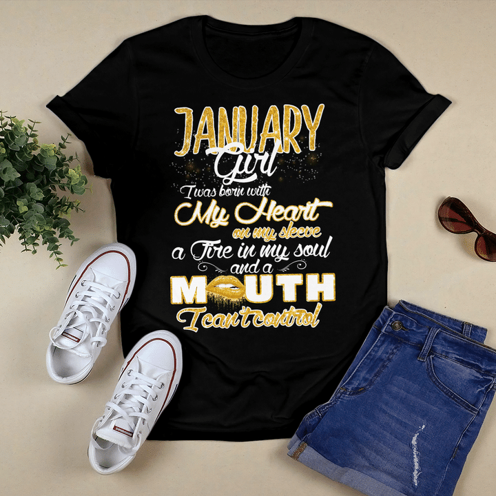Birthday shirt for january queen shirt for black women birthday shirt for black girl