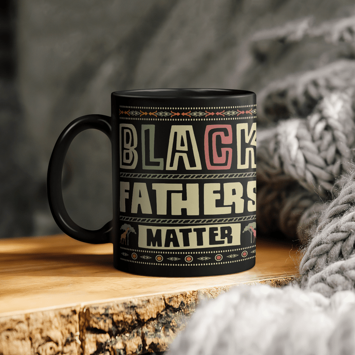 father's day African father mug gifts for black father's matter mug