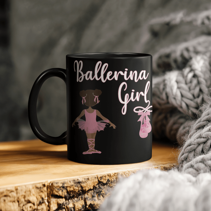 Mug for ballet black women ballerina mug