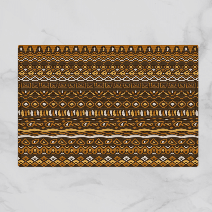 African american gifts african pattern door mat