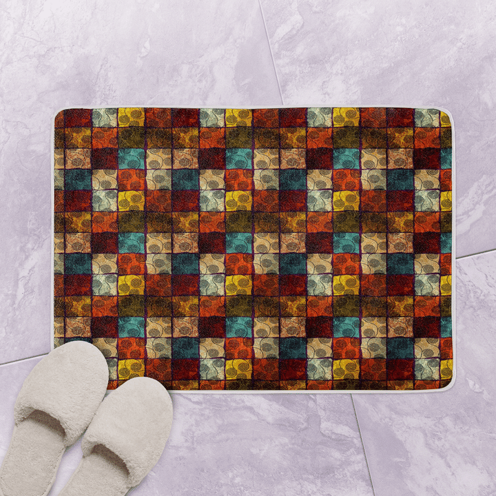 African american gifts african pattern bath mat