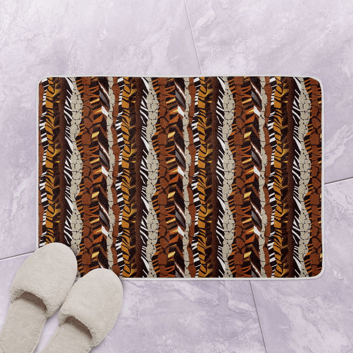 African american gifts african pattern bath mat