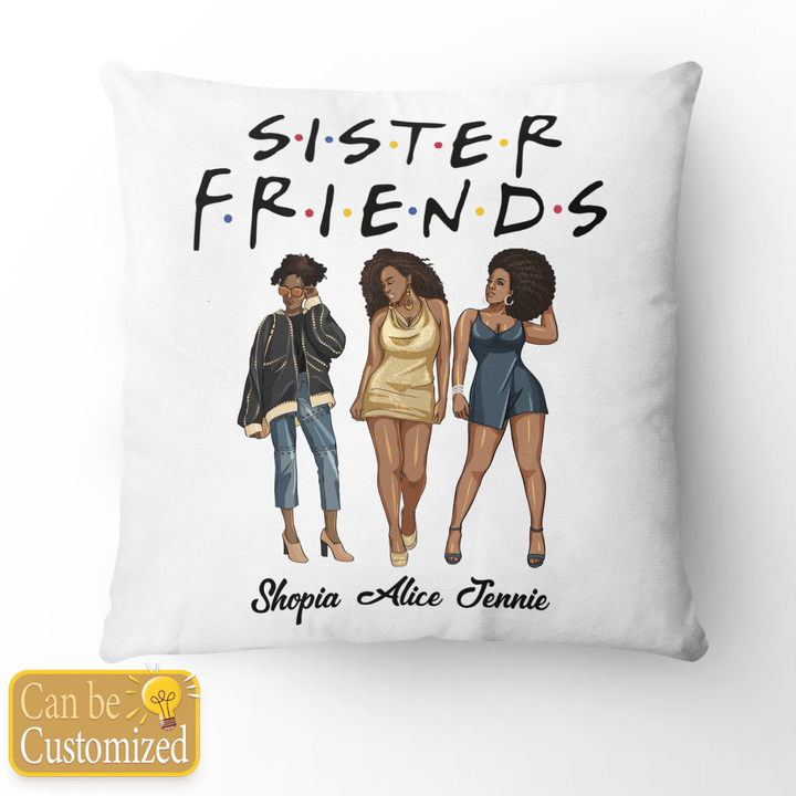 Best friend pillow for friend sisters pillow bff gift to bestie pillow gift for best friend custom pillow