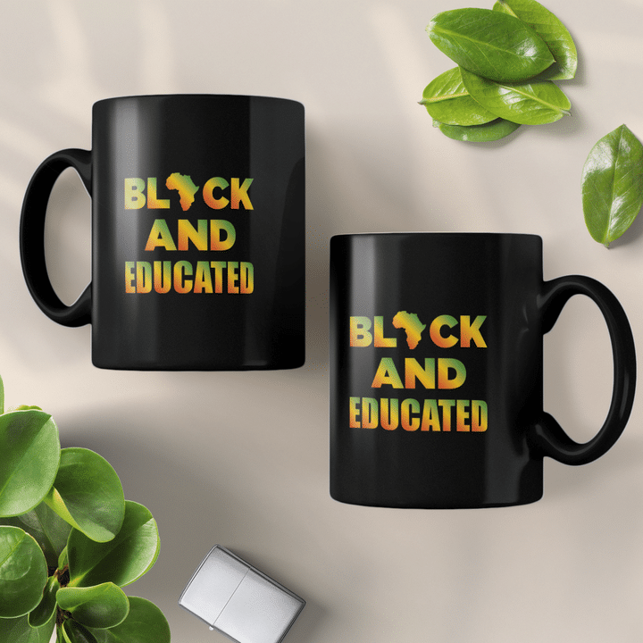 African american mug for black and educated mug i am black BAE mug