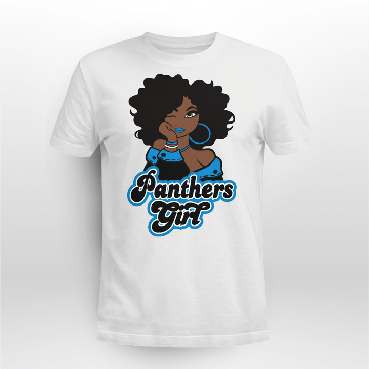 Panthers girl shirt football girl