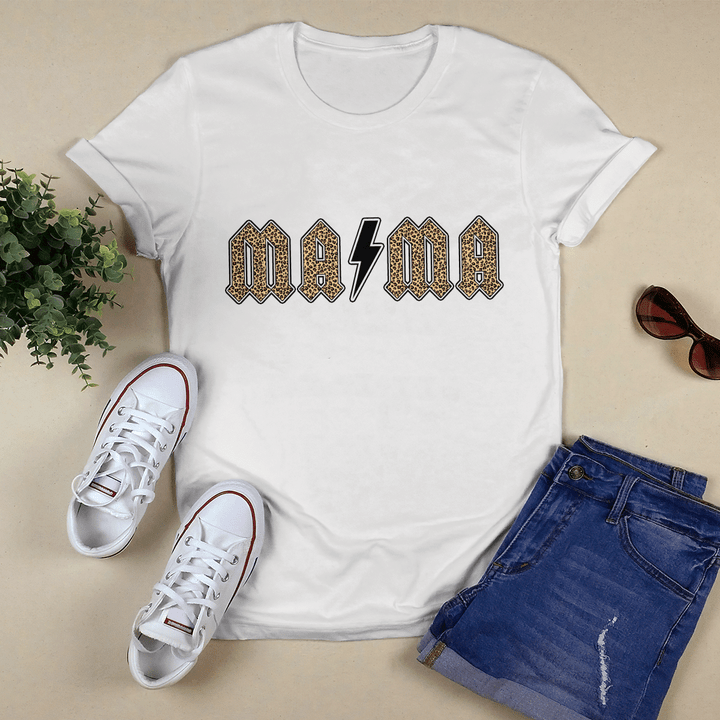 Mother's day gifts for mother's day shirt funny mother day mama leopard shirt