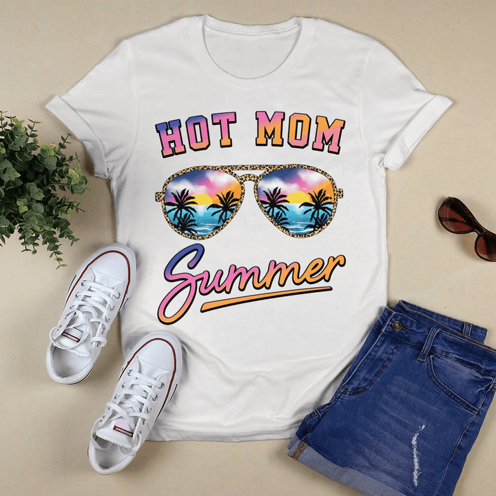 Hello summer shirt for mom shirt leopard hot mom summer shirt