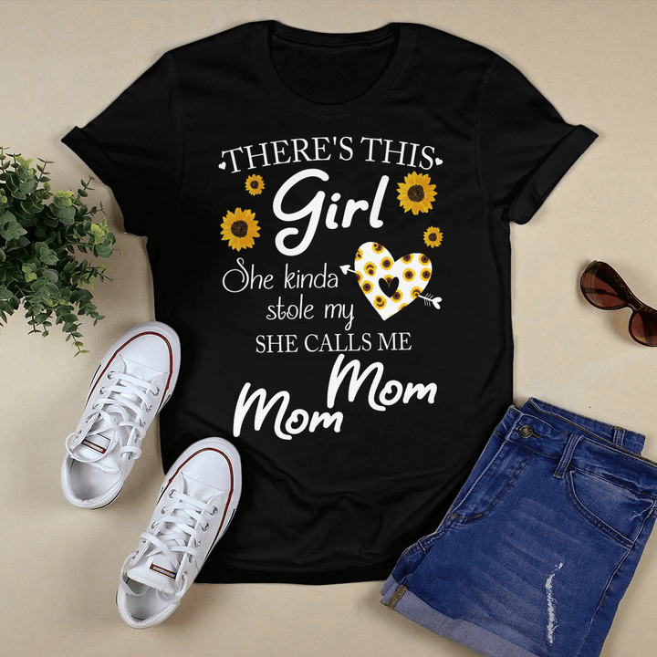 Mother's day shirt for grandma girl calls me Mommom shirt grandma shirt happy mother's day shirt