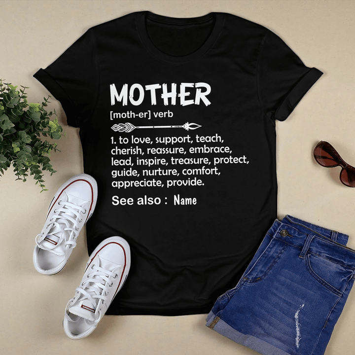 Mother's day personalized shirt for mom mother definition shirt gift for mom shirt happy mother's day shirt