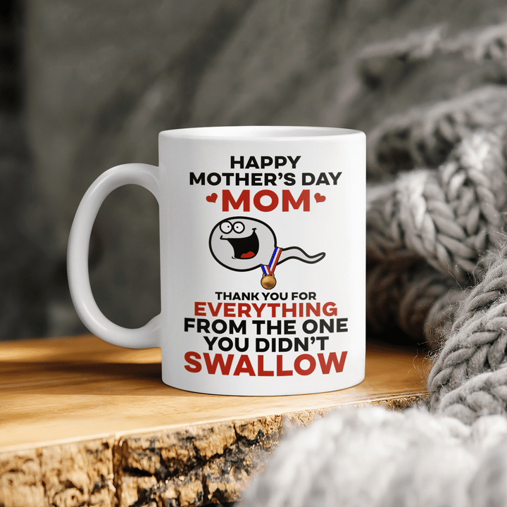 Mother's day mug for mom thanks for everything mug mother's day gift for mom happy mother's day coffee mug