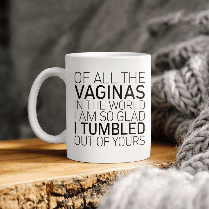 Mother's day mug for mom I am so glad I tumbled out of yours mug mother's day gift for mom happy mother's day funny coffee mug