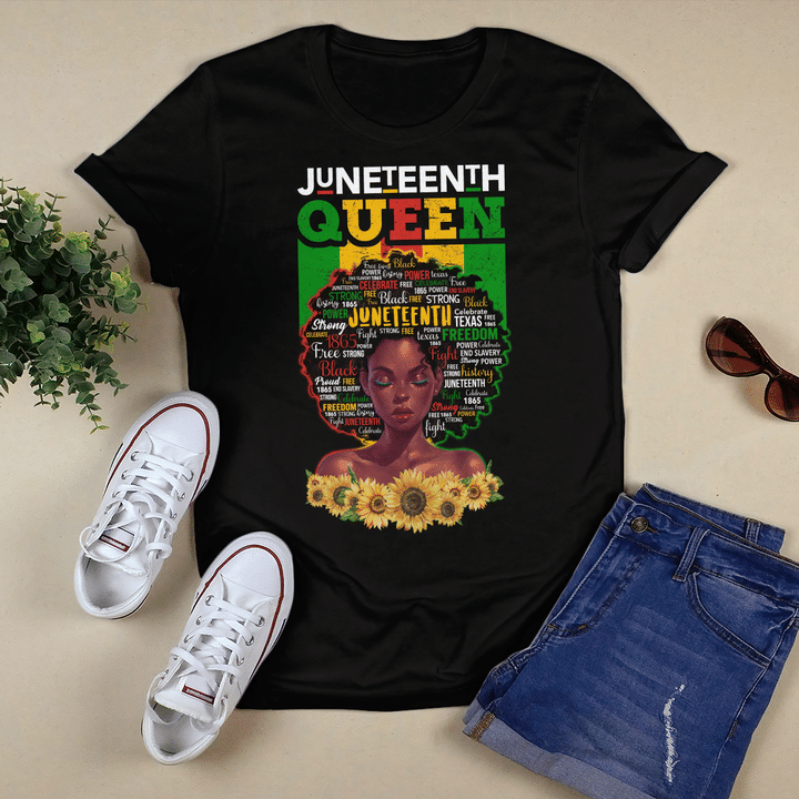 Juneteenth shirt for black girl African American girl Juneteenth day black history shirt Juneteenth queen shirt Juneteenth black Americans Independence 1865 shirt