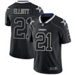 Ezekiel Elliott #21 Dallas Cowboys Legendary Classic Edition Black Jersey