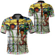 Africazone Clothing - Ethiopian Orthodox Flag Polo Shirts A7 | Africazone