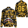 Africazone Clothing - Alpha Phi Alpha Full Camo Shark Thicken Stand-Collar Jacket A7 | Africazone