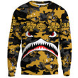 Africazone Clothing - Alpha Phi Alpha Full Camo Shark Sweatshirts A7 | Africazone