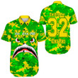 Africazone Clothing - Chi Eta Phi Full Camo Shark Short Sleeve Shirt A7 | Africazone