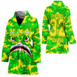 Africazone Clothing - Chi Eta Phi Full Camo Shark Bath Robe A7 | Africazone