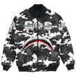 Africazone Clothing - Groove Phi Groove Full Camo Shark Bomber Jackets A7 | Africazone