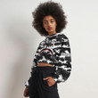 Africazone Clothing - Groove Phi Groove Full Camo Shark Croptop Hoodie A7 | Africazone