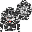 Africazone Clothing - Groove Phi Groove Full Camo Shark Zip Hoodie A7 | Africazone
