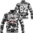 Africazone Clothing - Groove Phi Groove Full Camo Shark Baseball Jackets A7 | Africazone