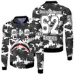 Africazone Clothing - Groove Phi Groove Full Camo Shark Fleece Winter Jacket A7 | Africazone