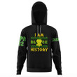 Africazone Clothing - Chi Eta Phi Black History Hoodie Gaiter A7 | Africazone