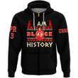 Africazone Clothing - Delta Sigma Theta Black History Zip Hoodie A7 | Africazone