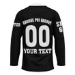 Africazone Clothing - Groove Phi Groove Black History Hockey Jersey A7 | Africazone