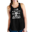Africazone Clothing - Groove Phi Groove Black History Racerback Tank A7 | Africazone